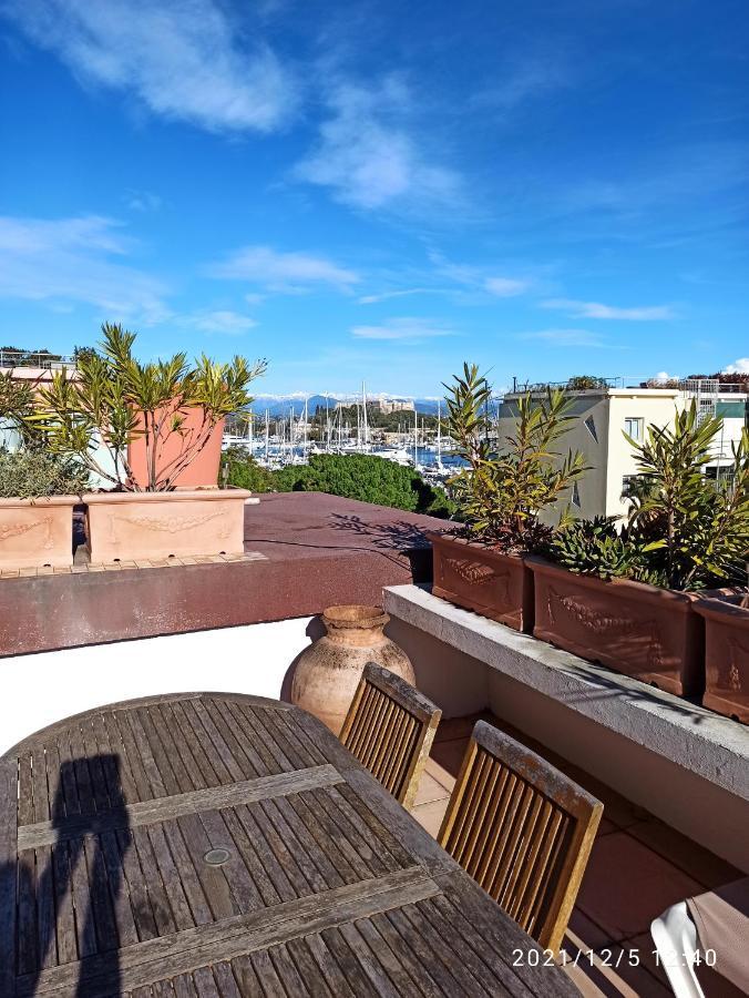 Rooftop- jacuzzi - terrasse - parking Appartement Antibes Buitenkant foto